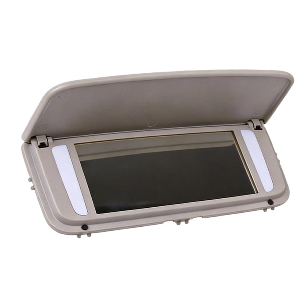 

Makeup Light Cap Sun Visor Mirror In-car Makeup Application Easy Installation No Tools For Volvo XC60 2009-2012 серый