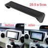 Sun Shade Visor Cover Anti Glare Fit For Car GPS Navigation Hood Cap 20.5*5cm