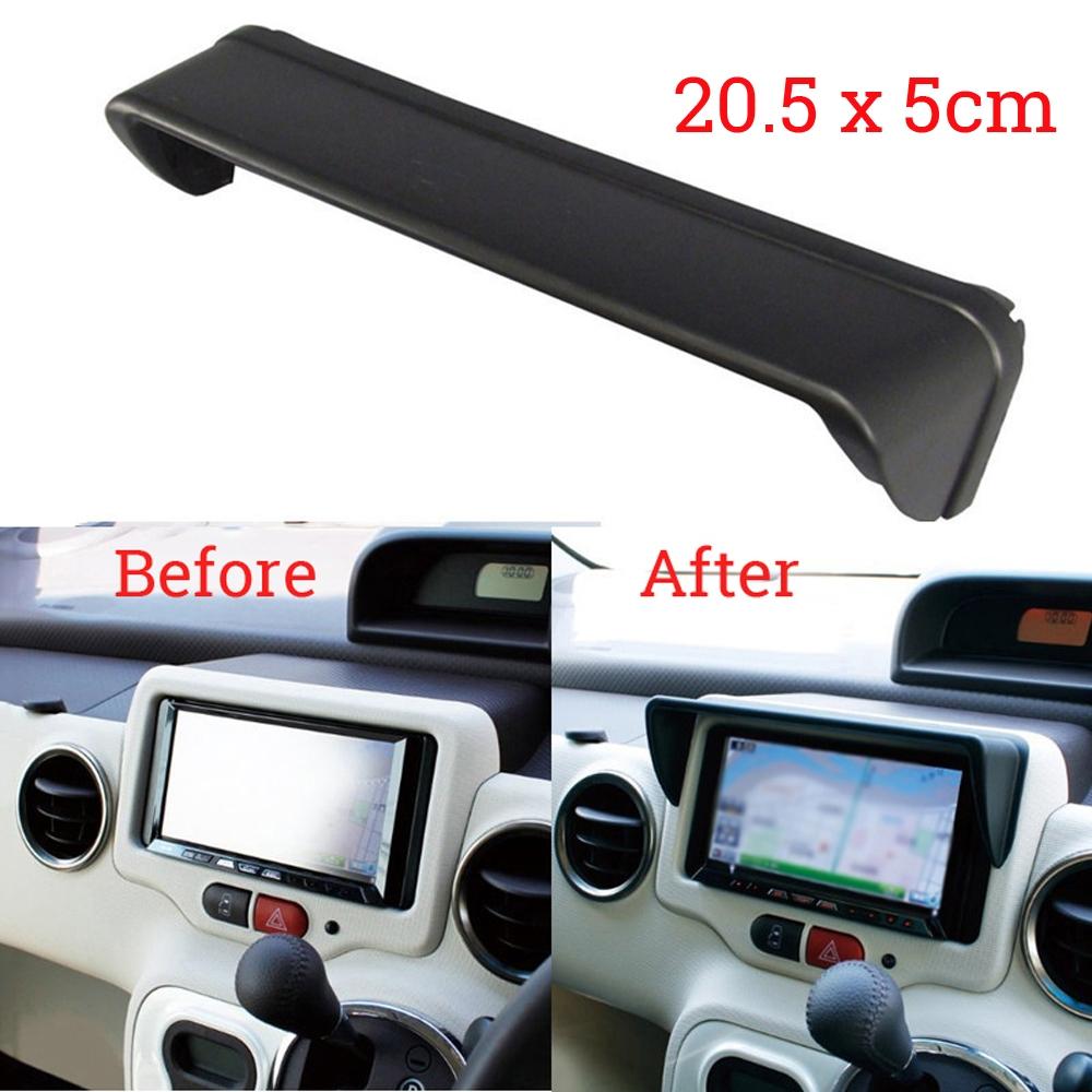 Sun Shade Visor Cover Anti Glare Fit For Car GPS Navigation Hood Cap 20.5*5cm