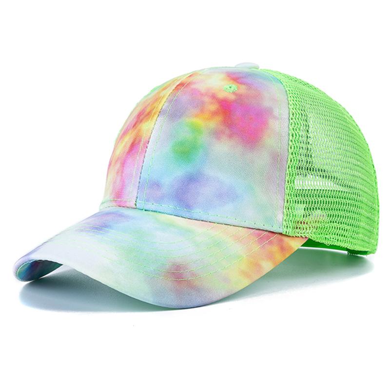 Nouă Moda Femei Tie Dye Cap Multicolor Iregular Print Baseball Cap Femei Outdoor Streetwear Summer Caps Palarii