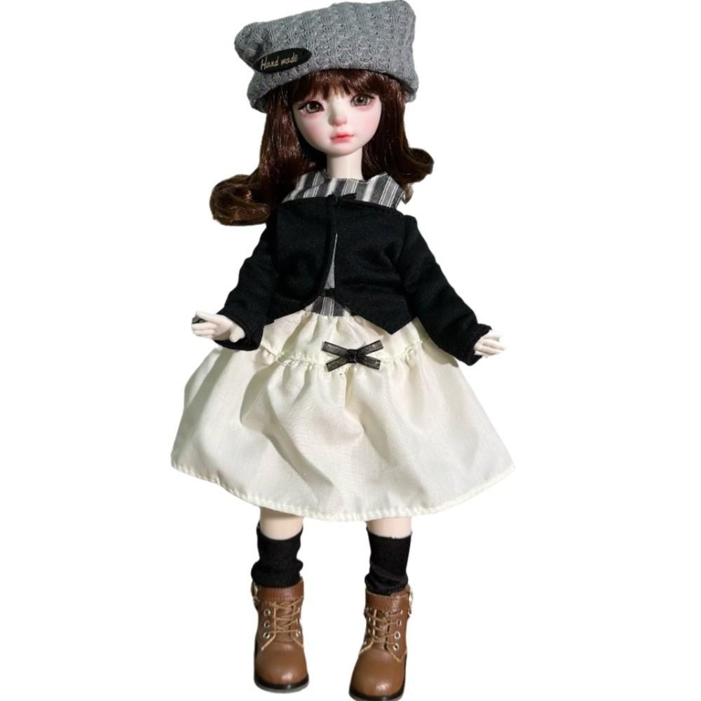 11.8 Inch BJD Doll 6 Points Joint Doll Clothing Set Cute Clothes DIY Doll Wear  DIY Projects
