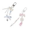 Sparkling Y2K Phone Charms Knotbow Phone Chain Beaded Phone Lanyard  Jewelry Gifts