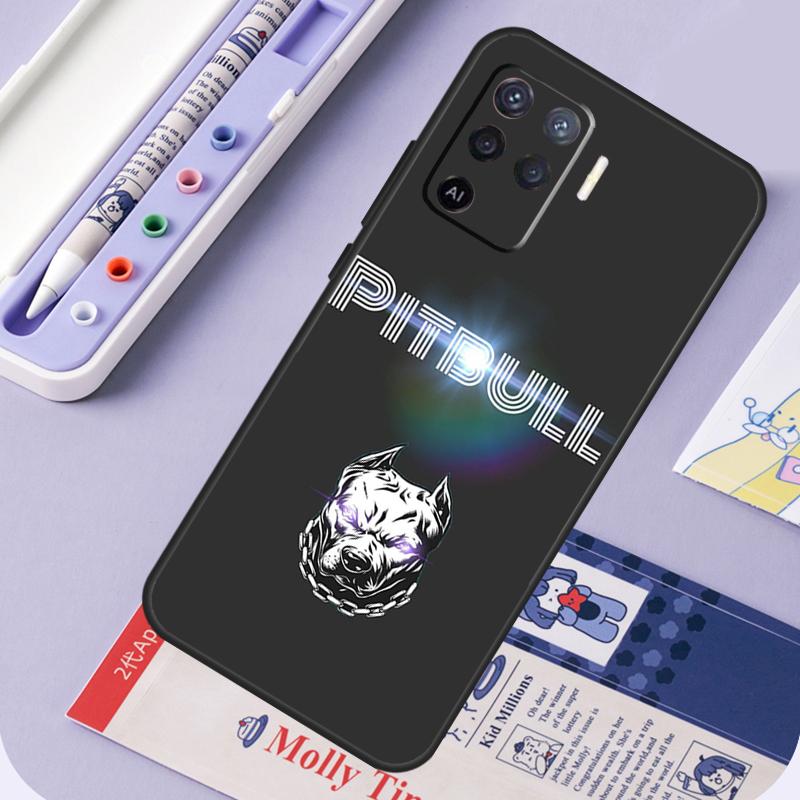 

Cute Pit Bull Dog Pitbull For Oppo A60 A80 A40 A94 A74 A54 A15 A18 A38 A58 A78 A98 A16 A76 A96 A57 A17 A77 A5 Pro Case OPPO A57 5G