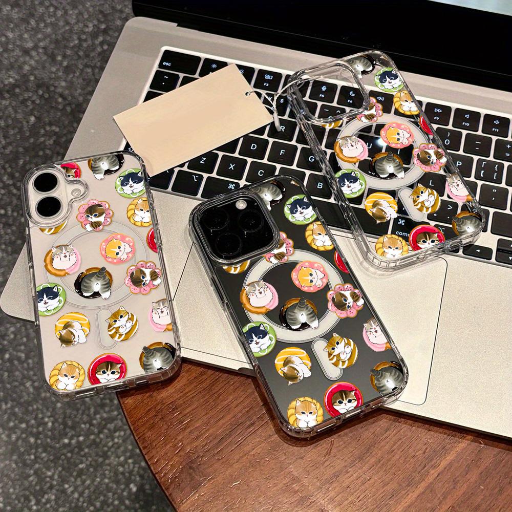 Magnetyczne etui na telefon dla iPhone 11 12 13 iPhone 13 14 15 Pro 15 16 Pro Max Samsung A15 A16 A25 A26 A55 A56 S25 S24 S22 S23 Ultra S25 Edge