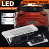 2X For Renault Megane 4 Scenic IV Twingo Kangoo Koleos MK2 Clio IV V Logan Sandero Dacia Duster LED Number License Plate Light