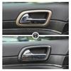 4*Car Inner Door Handle Bowl Cover Trim for Jeep Grand Cherokee 11+ Carbon Fiber