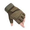 Wear-Resistant Motorcycle Gloves Anti-Slip Half Finger Gloves Retro Racing Gloves  Outdoor Sport