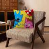 Art KKid E ECats   Decorative Pillowcase Square Pillowcase Home Office Decorative Cushion Cover