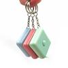 1.5m Square Keychain Automatic Telescopic Ruler Mini Small Tape Measure Clothing Tape Measure Body Circumference Ruler