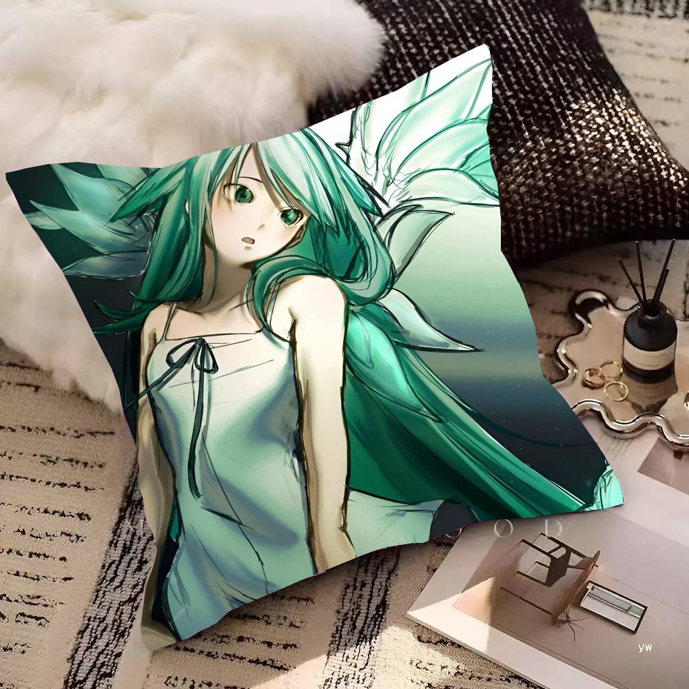 Horror Game S-Saya No Uta The Song Of Saya Pillow Case Square Pillow Bedroom Sofa Leisure Comfort Cushion Car Home Decoration