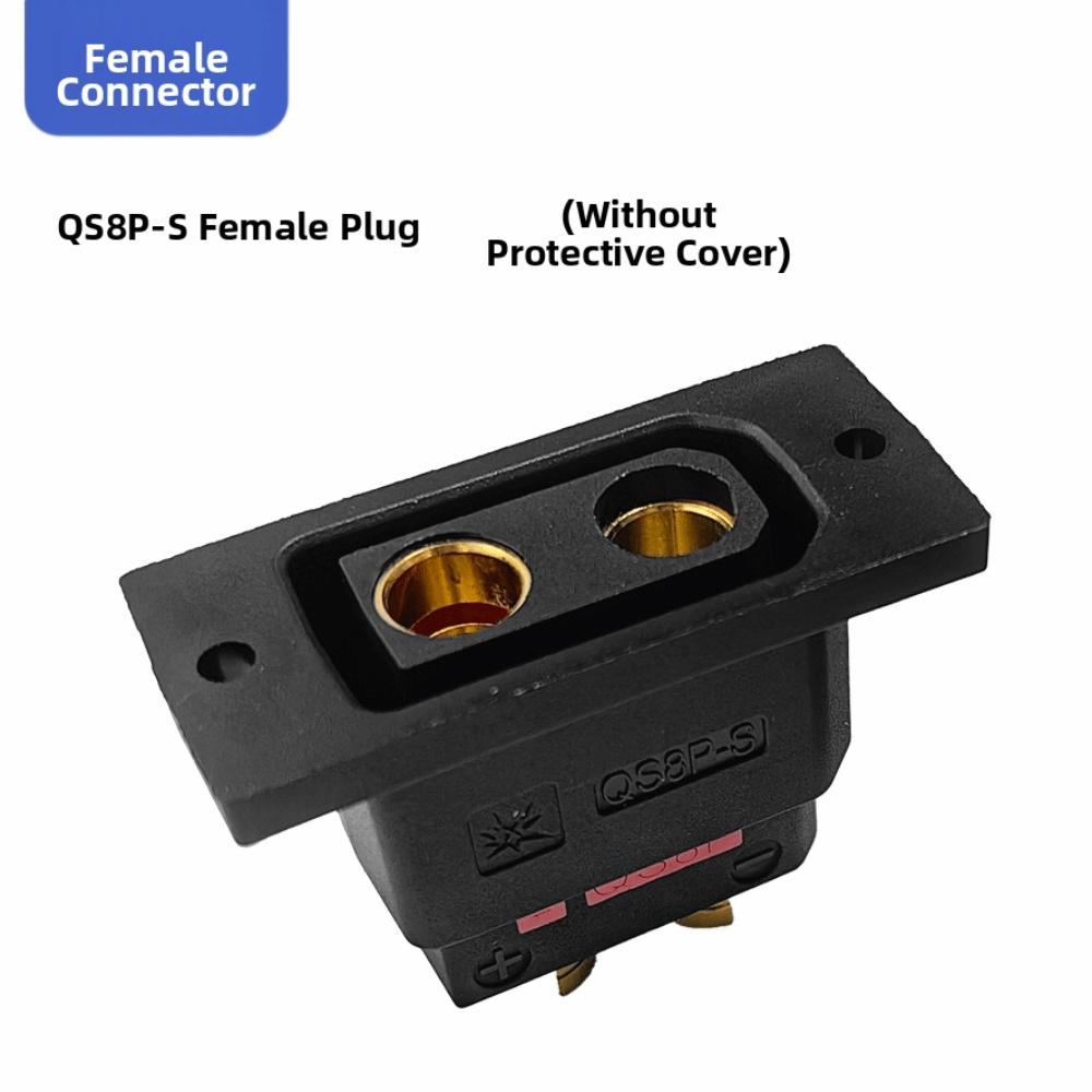 Gold Plated QS8-S Connector Anti Spark RC Accessories New QS8P-S Battery Plug for RC Model Car