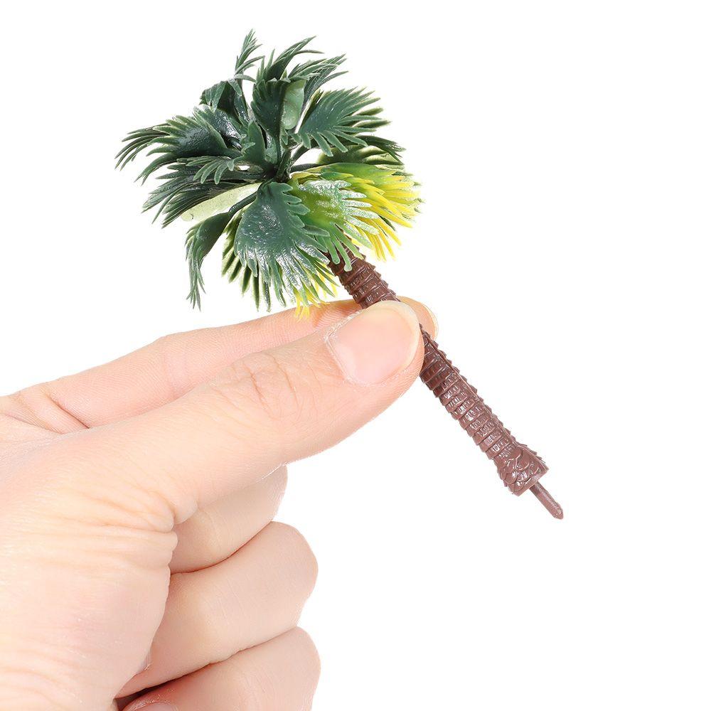 Miniatura Plante Nisip Masa Ghivece Model Craft Micro Peisaj Plastic Bonsai Cocos Palm Tree