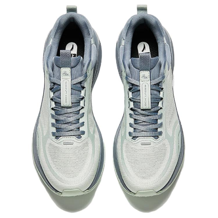 Anta Linghu Shock Absorption Low Top Training Shoes Men Sneaker Green Gray 112437790-4