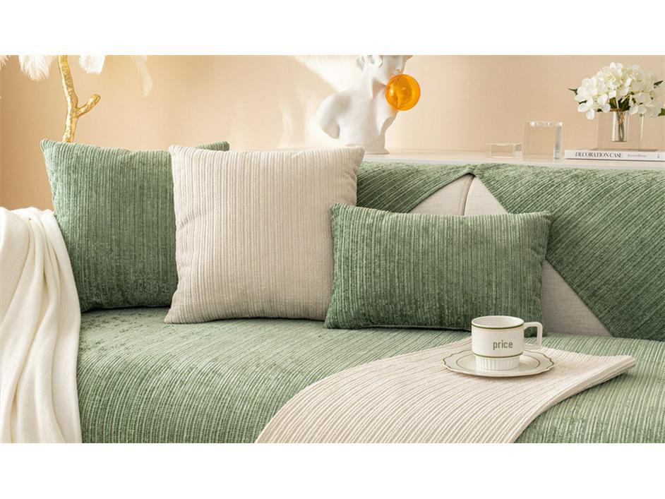 Winter Plüsch Rutschfest Kord Sofa Kissen