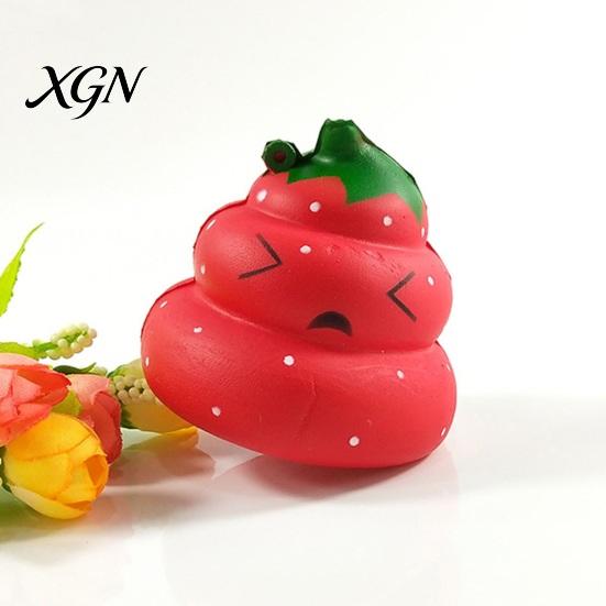 Relaxation Squeeze Toy Novelty Poop Stress Ball Sensory Fidget Funny Shaped Kids And Adult Reliever Soft Slow Rise Prank for Adults Relief