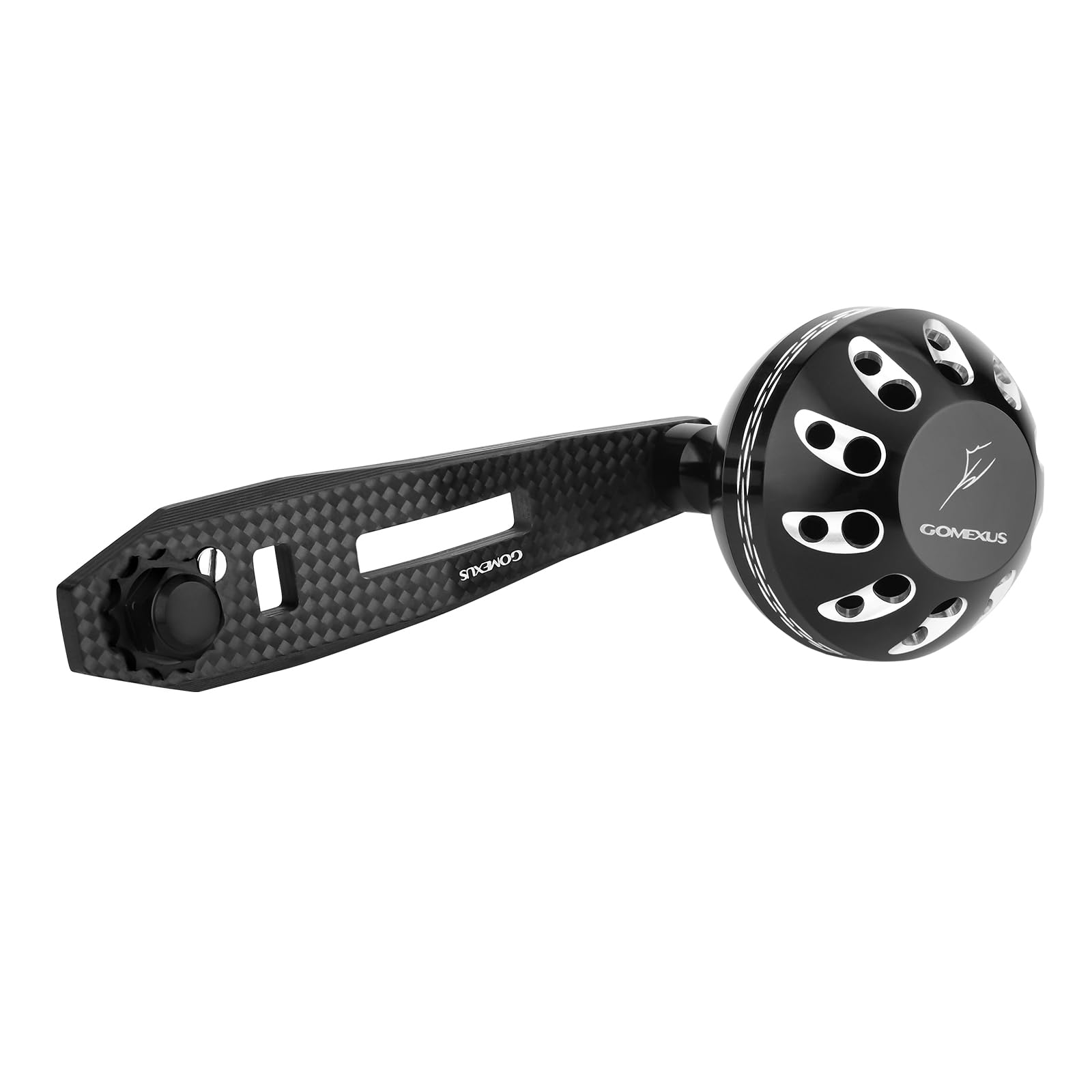 

Катушка Gomexus FL75 Мультипликаторная катушка Single Ocea Force Рукоятка с двойной осью Ручка Рукоятка Легкая игра на мощность Ультра Для левшей и правшей Рукоятка,