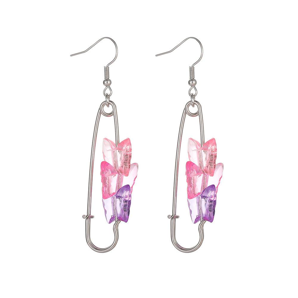 

Stylish Modern And Butterfly Earrings Unique Resin Jewelry Women For CH1634