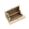 Jewel Narrows Genuine Leather Wallet [Mirage Wallet] Bifold Wallet with Clasp Closure No.15152