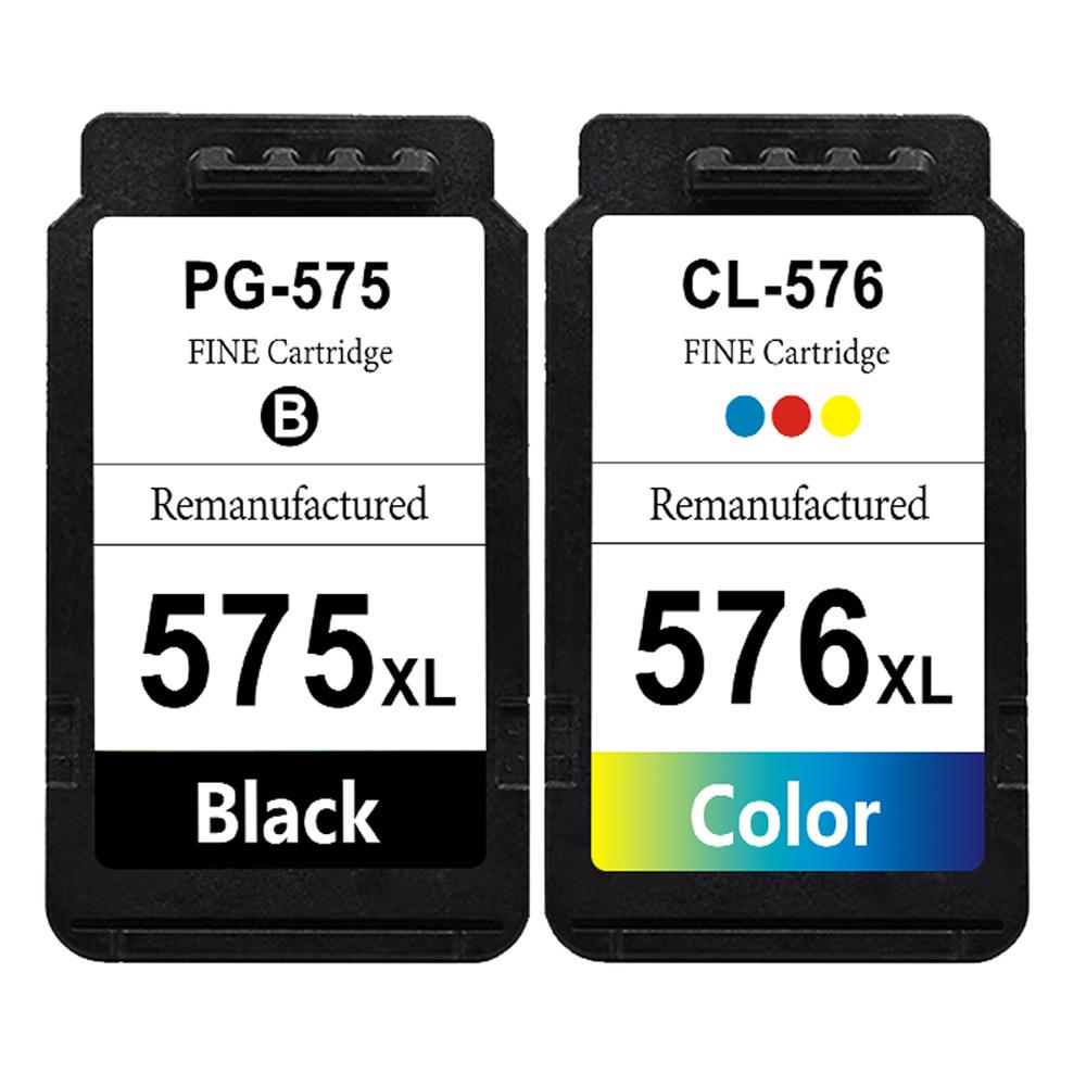 Canon 575XL/576XL High Capacity Ink Cartridges for TS3550i/3551i, TR4750i/4751i