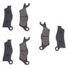 B08A-Front/Rear Brake Pad Set(6Pcs) Motorcycle For Can Am 570/570L/570 MAX 16-23 500/500 MAX 13-16- Part Numbers 705601014 70560