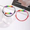 3Pcs/set Boho Rainbow Beaded Bracelet Colorful Friendship Braided Rope Couple Bracelet  Couples