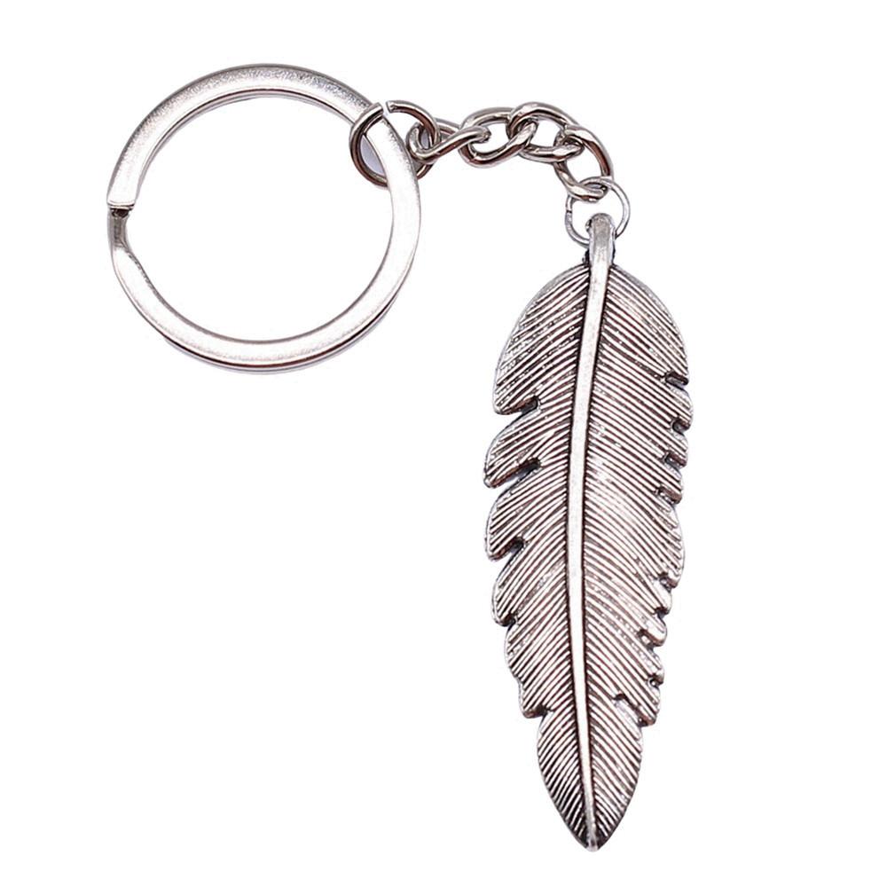 Angel Keychain Wings Charm For Students Protection Key Ring 28mm