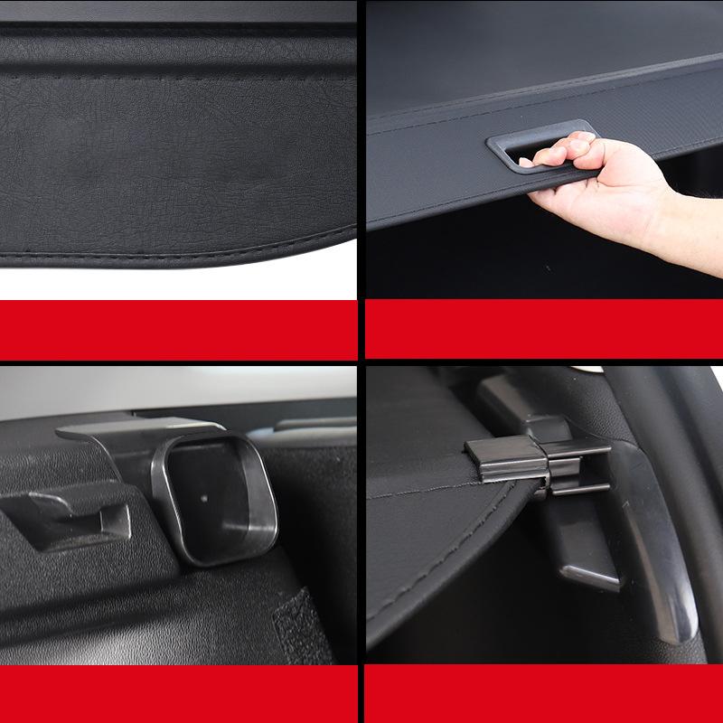 For Changan UNI-K 2020-2025 Auto Parts Trunk Privacy Cargo Cover Retractable Waterproof Cargo Cover Car UNI-K UNI-T Accessories