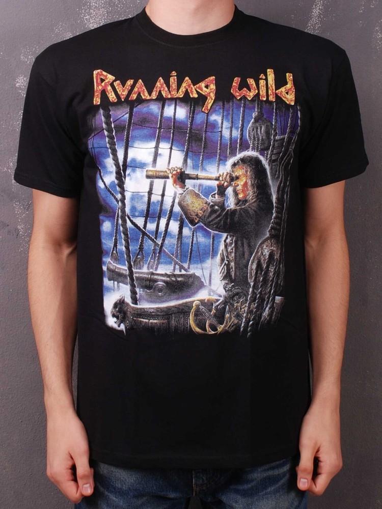 Running Wild - The Privateer T-Shirt Black Judas Priest Unisex T-Shirt XXL