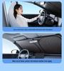 Car Windshield Sunshade Umbrella – Heat Insulation & Sun Protection for Small Cars