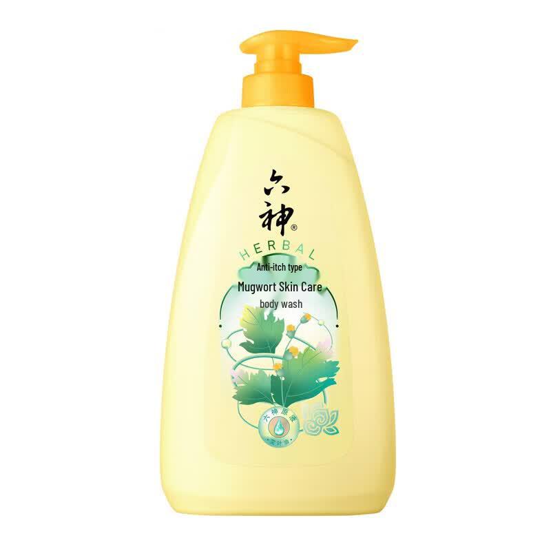 Liushen Wormwood Essential Oil Shower Gel