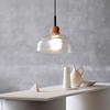 Japanese Style Silent Wind Glass Chandelier Minimalist Modern Creative Retro Bedroom Restaurant Designer Pendant Lamp Decoration