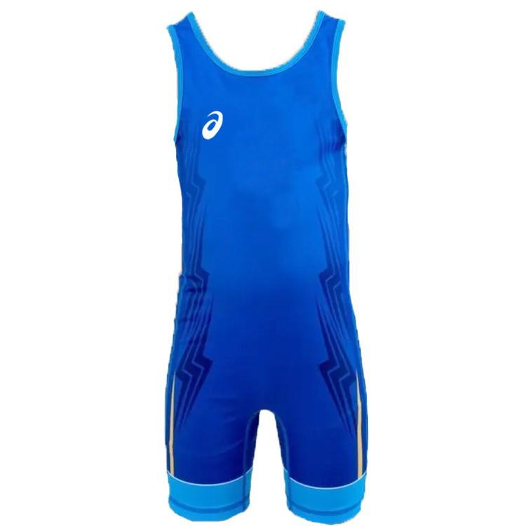 Men's & Children's Heat Transfer Wrestling Bodysuit: Printed Fitness & Competition Weightlifting Uniform