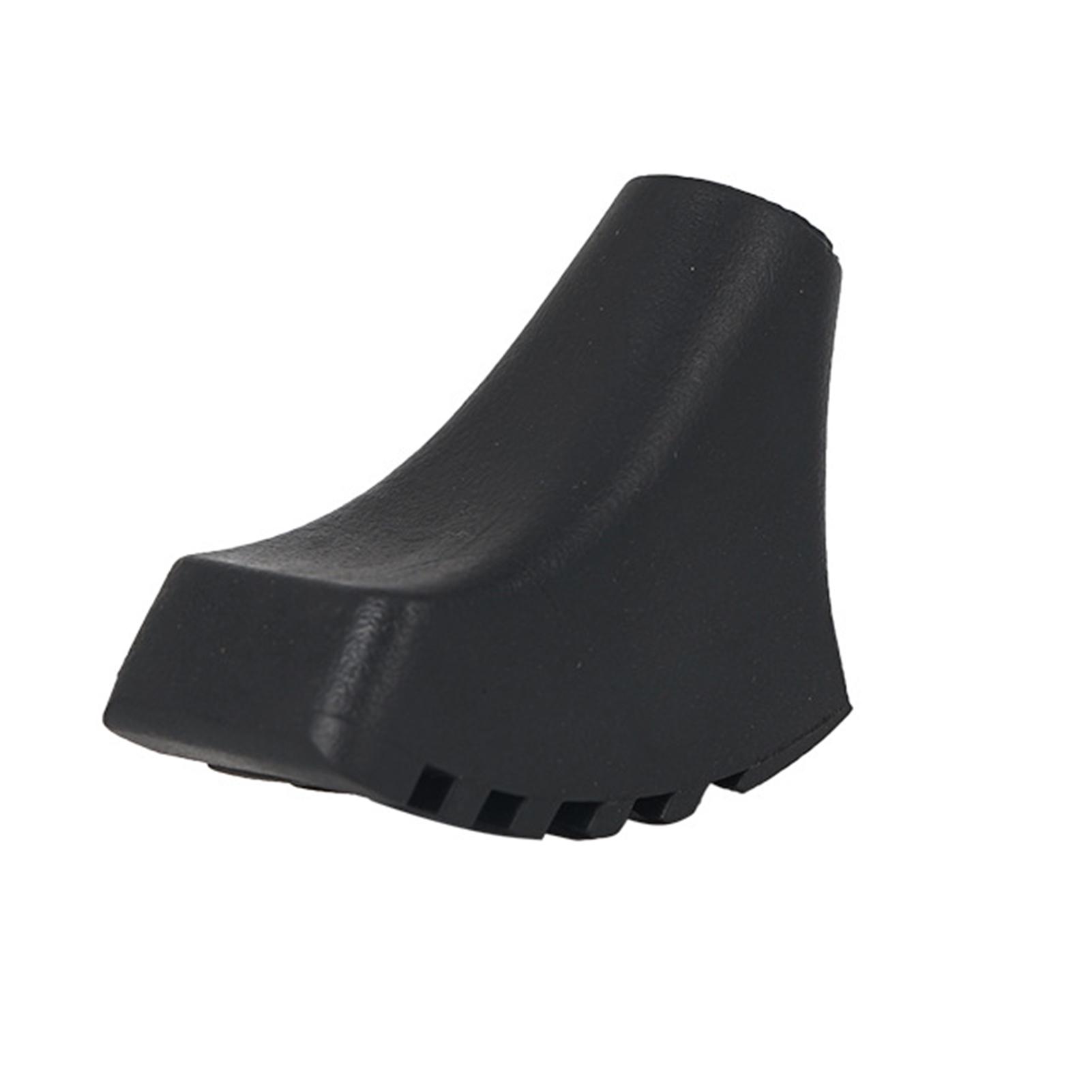 

Практичная нескользящая конструкция, долговечный чехол для головы трости, амортизирующий чехол для головы треккинговой палки, аксессуары для кемпинга чёрный