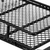 RC Roof Rack, Sturdy RC Luggage Carrier with Practical LEDs for Remote Control Cars (Black)