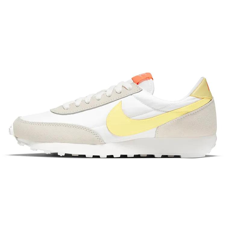 Nike Womens Daybreak 'Pale Ivory Light Citron' (women's Sizes) Pale Ivory / Bright Mango / Summit White / Light Citron Running Shoes CK2351 104