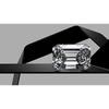 Emerald Cut 1 CT VVS1 Clarity Natural D Color Lab-grown Diamond Certified M1U98