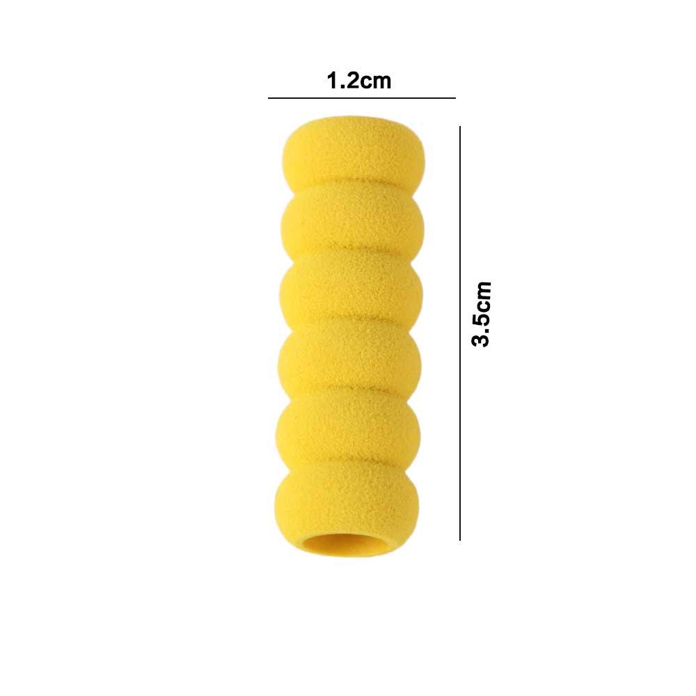 Pencil Gripper Handwriting Writing Aid Non-slip Pencil Holder Pencil Cover Soft Foam Pencil Grips