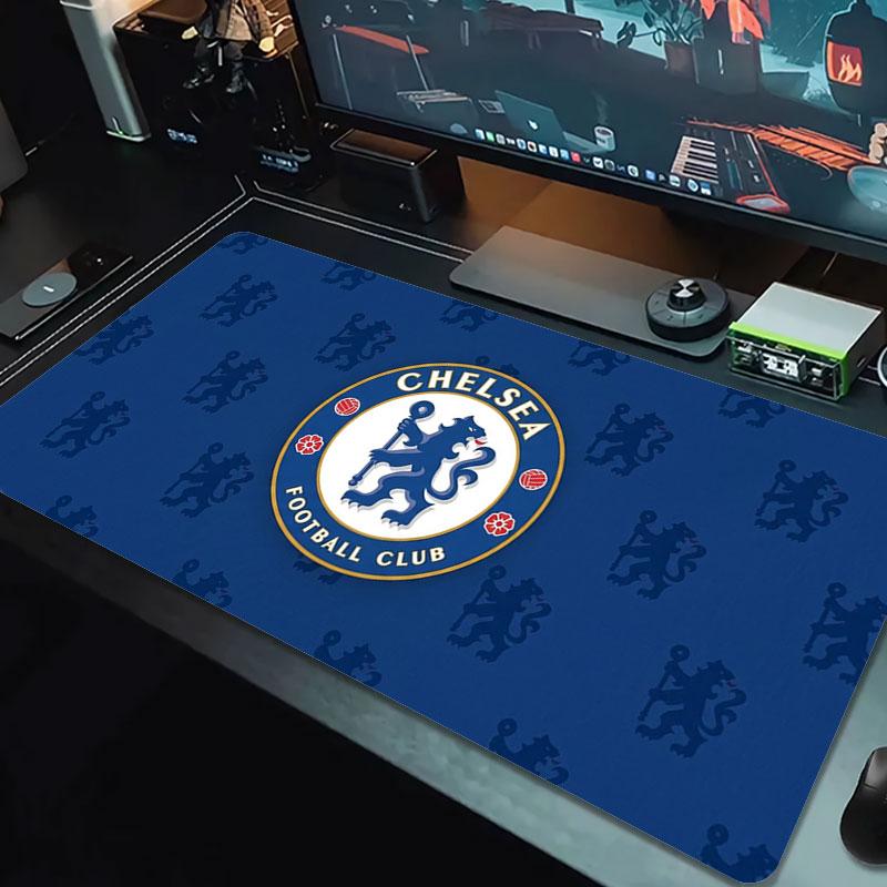 Chelsea F Large Size Mouse Pad Large Gaming Table Cushion Non-slip Laptop Tablet Big Mousepad XXL Mat Mini PC Playmat With Lock Edge