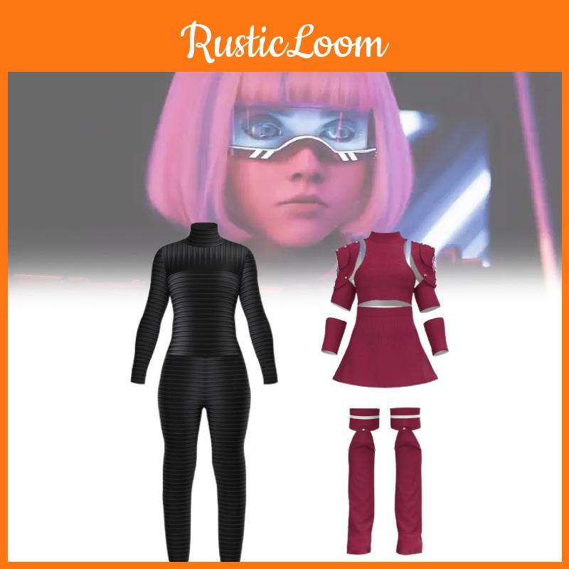 M3gan Theme Cosplay Costume Children Polyester Fabric Halloween Clothing Anime