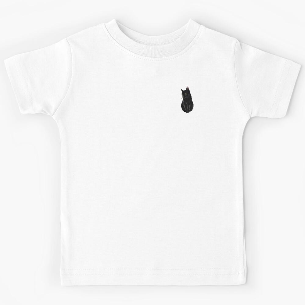 Black cat Kids T-Shirt 110