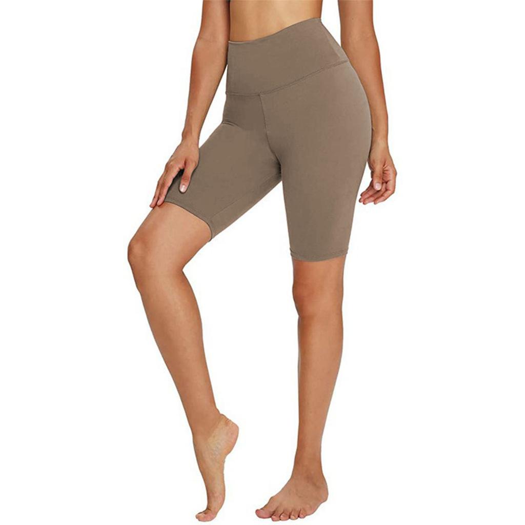 Women's Barely-There Yoga Shorts, Peach Buttocks Fitness Pants, High-Elastic Tight Abdomen-Lifting Buttocks Cycling Pants