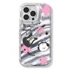 Zhitai Cute Phantom Soft Shell Case for Apple iPhone 11/13/14/15Pro with Bracelet XS