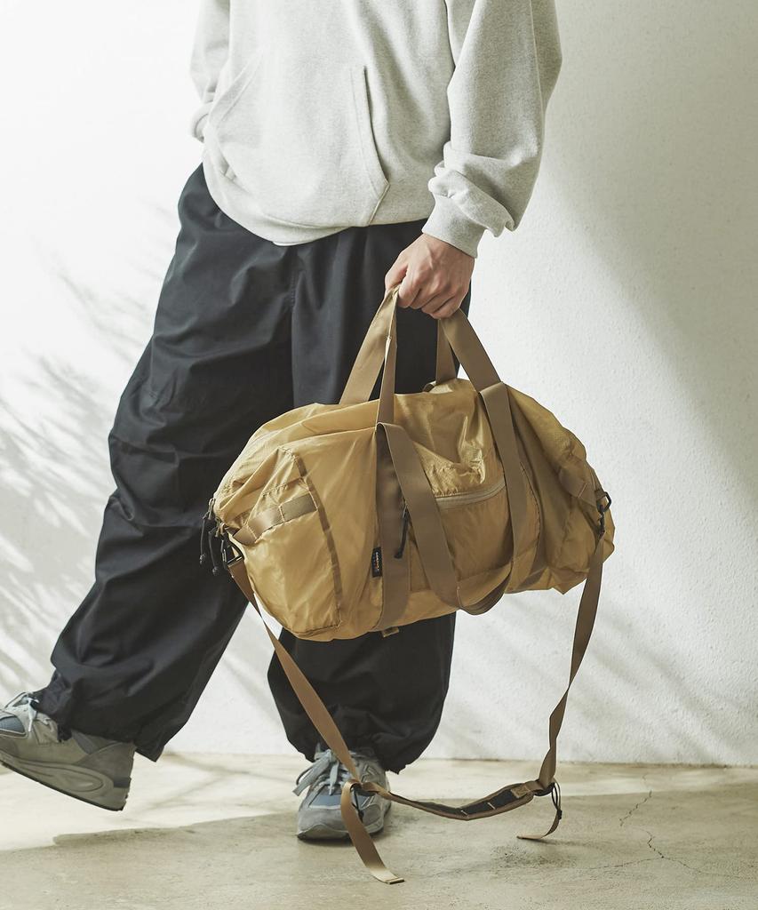 GORDON MILLER Tote Bag Cordura Ripstop Packable Duffle Bag Free Size Coyote Beige 1698982