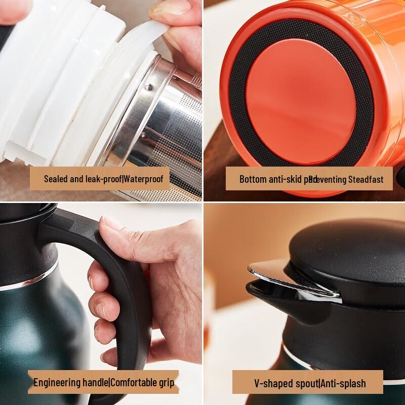 Adneny LOVE 1L Vacuum Insulated Stew Pot
