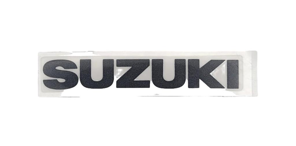 Suzuki Genuine Sticker Logo Seat Tail Cover Various Colors (Black)
