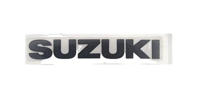 Suzuki Genuine Sticker Logo Seat Tail Cover Various Colors (Black)