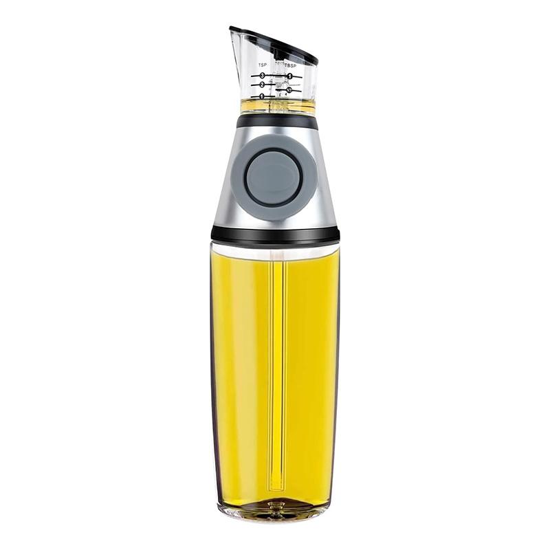 

Olive Oil Dispenser for KitchenOlive Oil Sprayer Mister for Cooking Non-drip Oil Bottle Spout with Measurements for Cooking