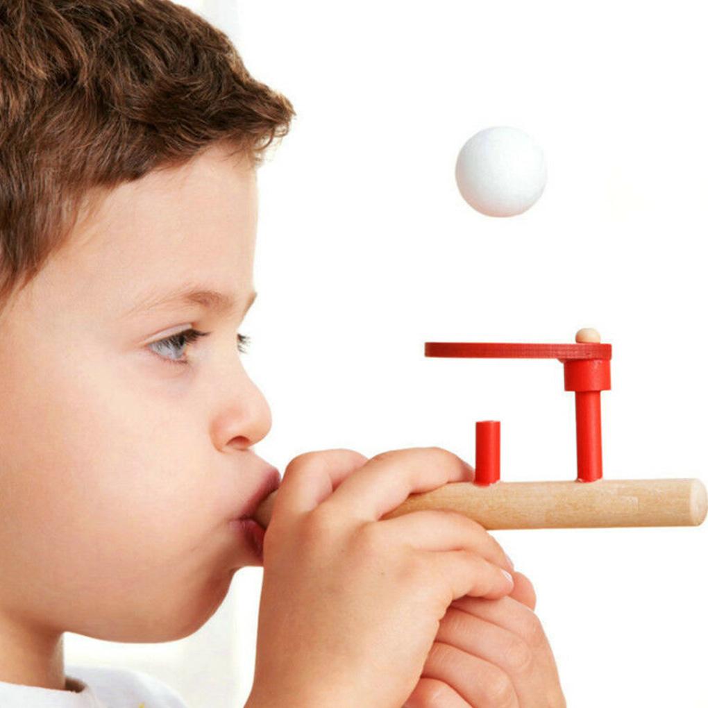 Children Ball Blowing Balance Toy Outdoor Party Kids Ball Blowing Children Educational Toy