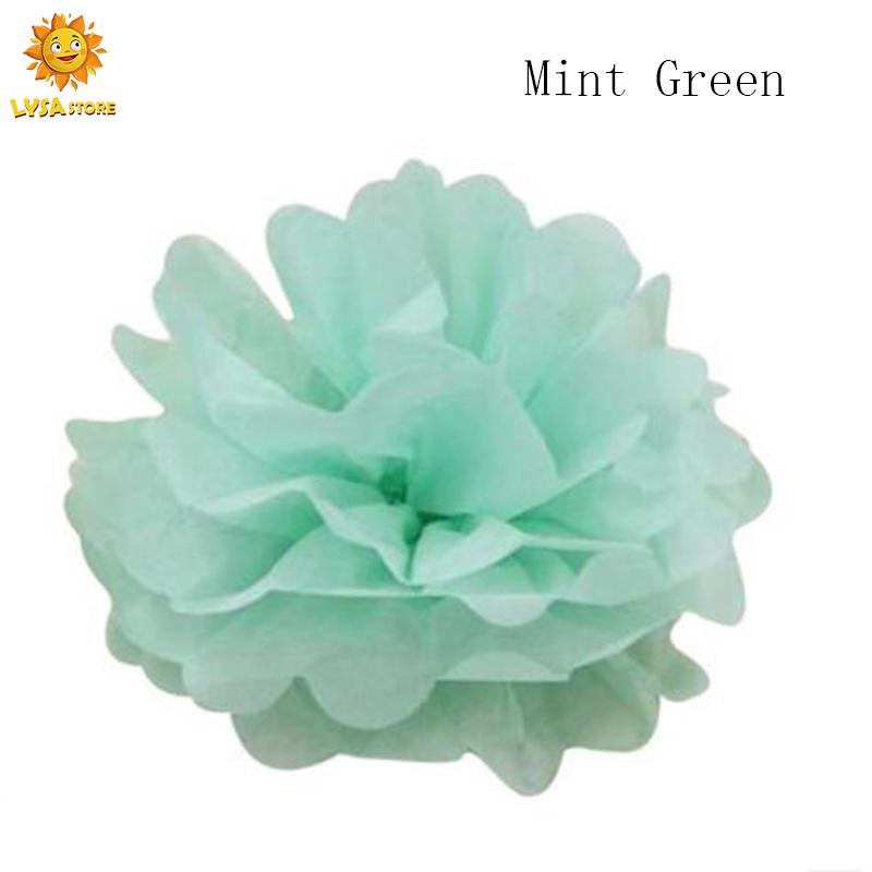 10inch 25cm European And American Party  Decorative Paper Flower Ball Handmade Garland For Wedding Dress Up Birthday Gathering