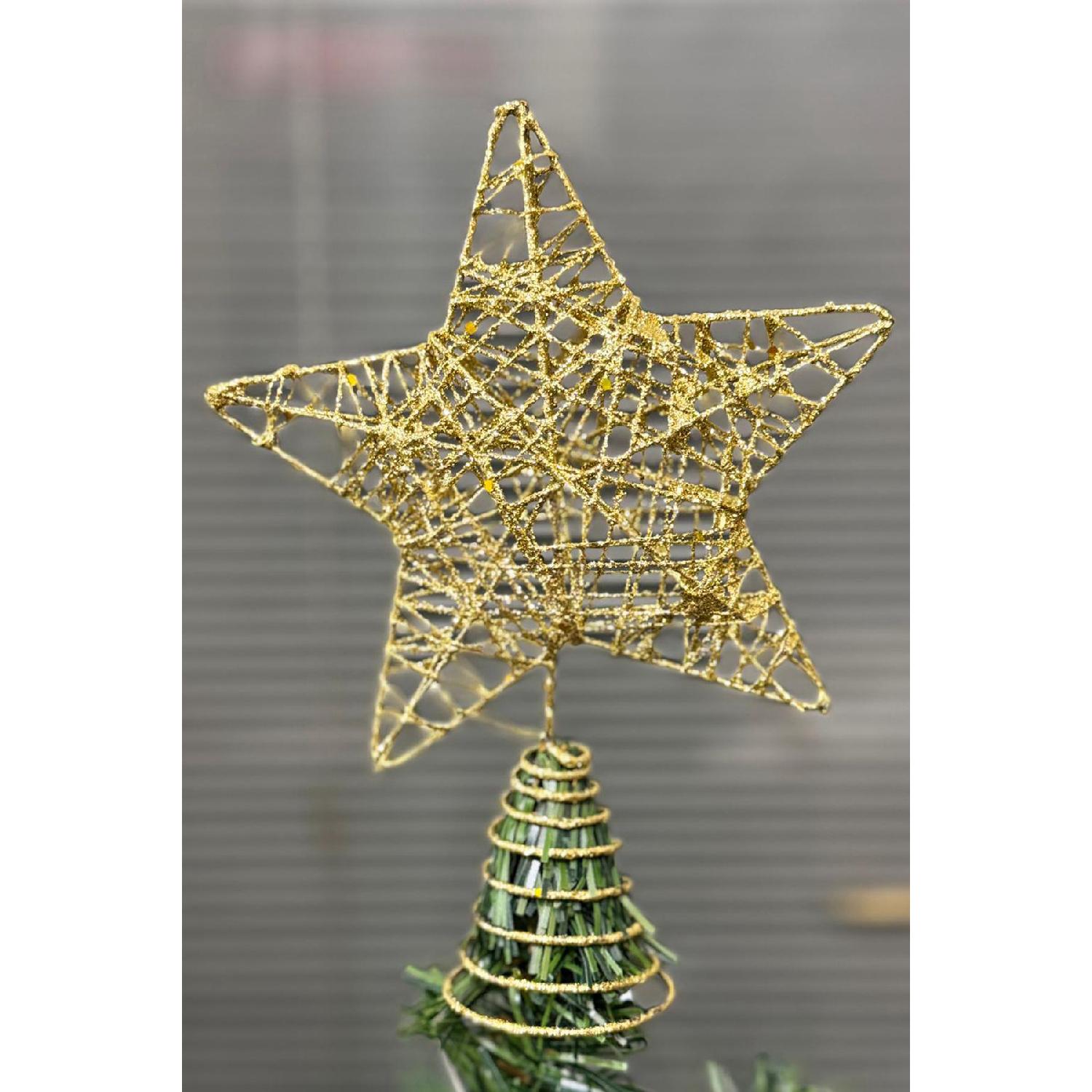 

Christmas Pine Tree Top Wire Top Gold золотой